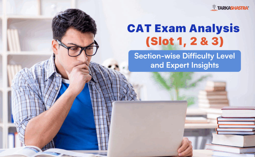 CAT 2024 Exam Analysis (Slot 1, 2 & 3) Section-wise Difficulty Level
