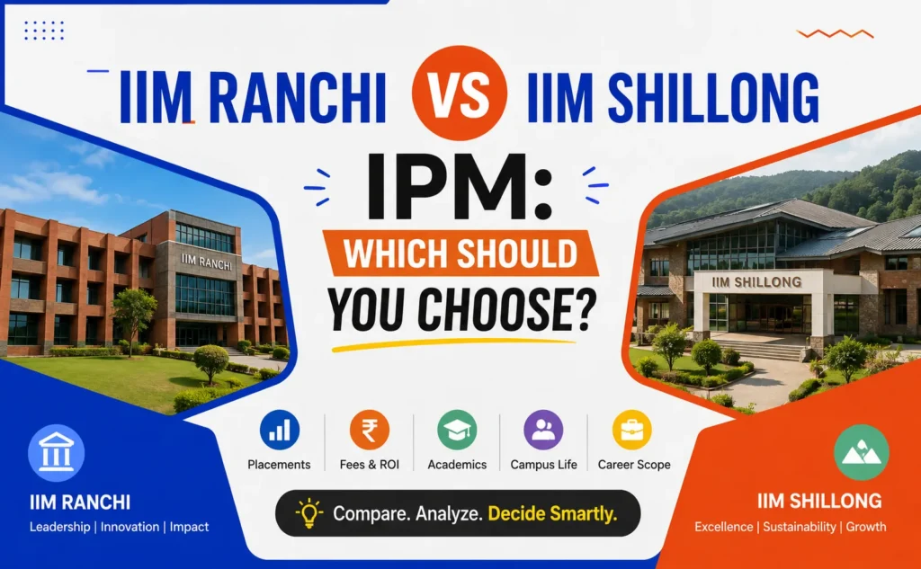 IIM Ranchi vs IIM Shillong IPM