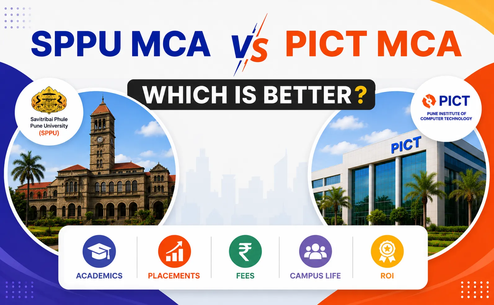 SPPU Vs PICT MCA