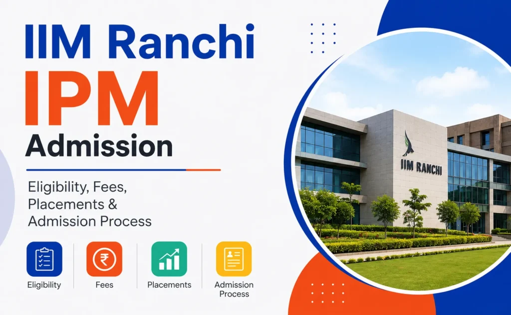 IIM Ranchi IPM Admission 2029