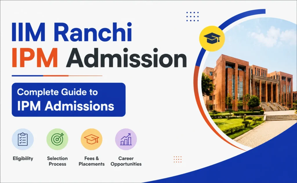 IIM Ranchi IPM Admission 2029