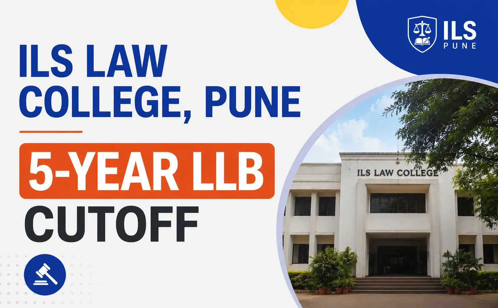 ILS Law College Pune 5-Year LLB Cutoff 2027
