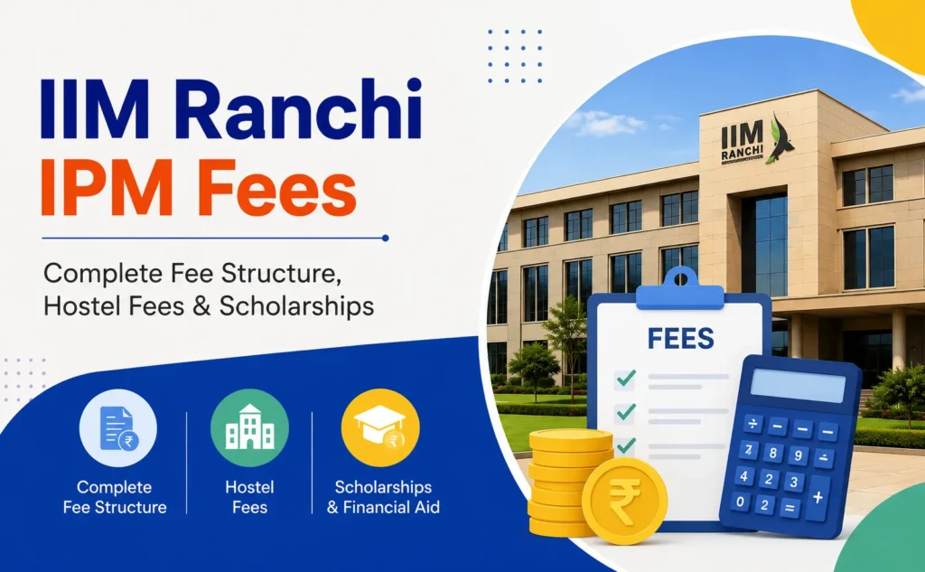 IIM Ranchi IPM Fees 2027