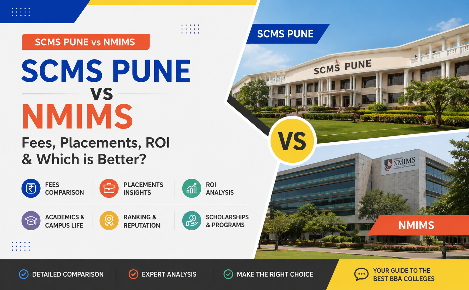 scms pune vs nmims bba 2027