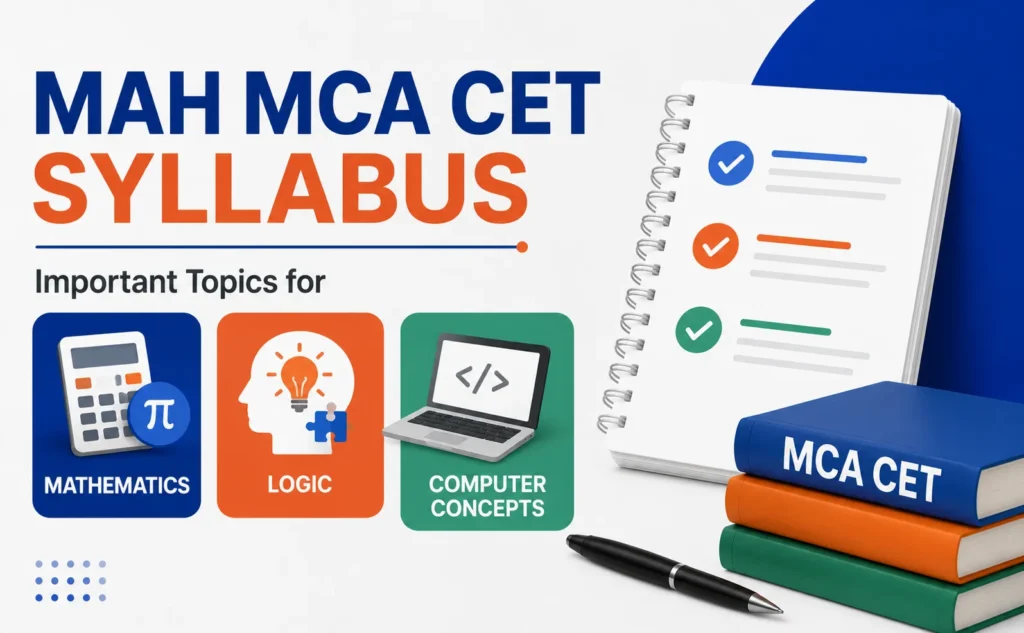 MAH MCA CET 2027 Syllabus