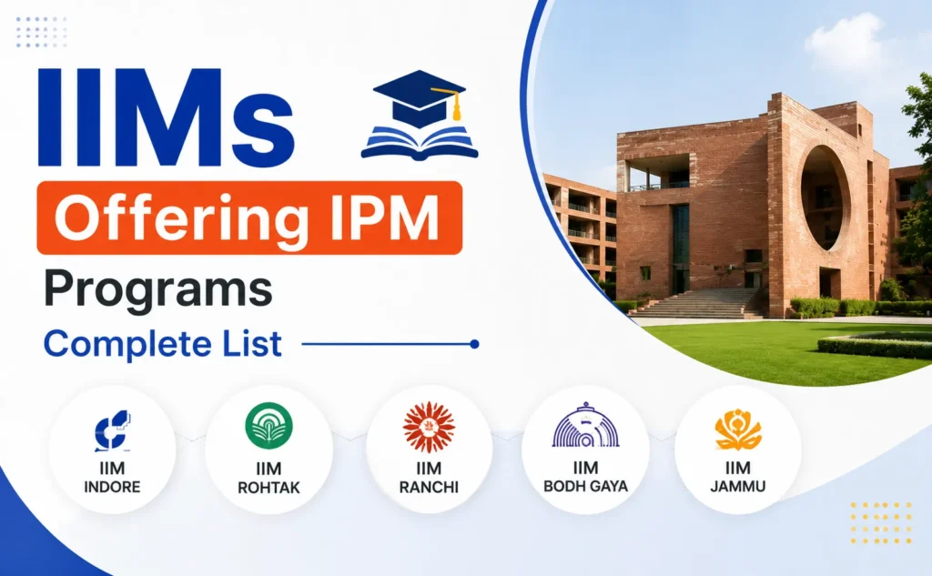 IIMs Offering IPM Programs
