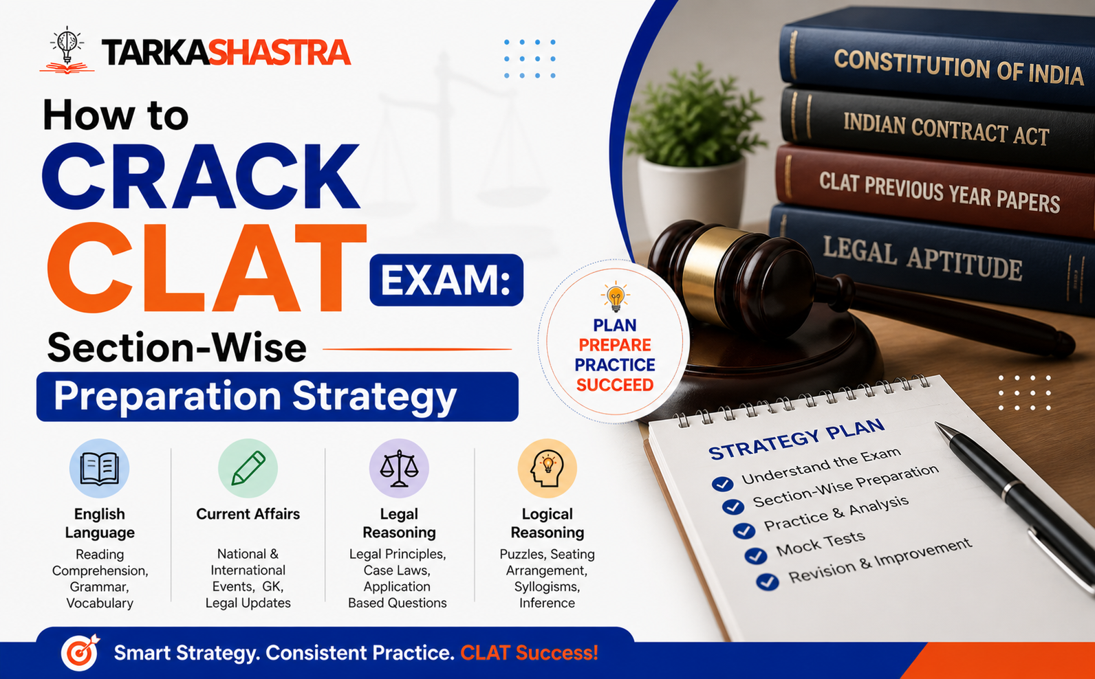 How to Crack CLAT