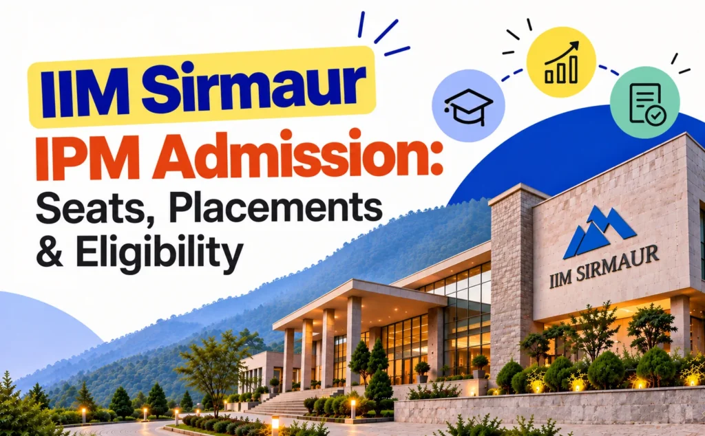 IIM Sirmaur IPM Admission 2029: Seats, Placements & Eligibility