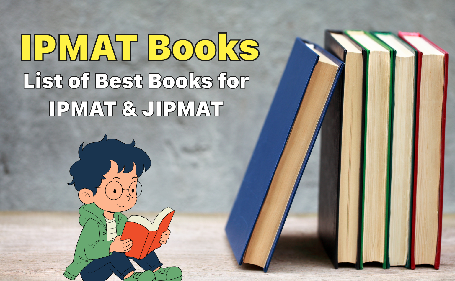IPMAT Books 2026 List of Best Books for IPMAT & JIPMAT