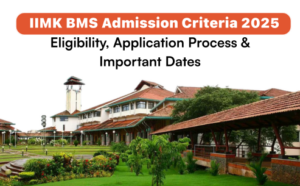 Is IIM Kozhikode BMS Admission Criteria