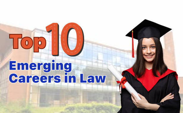 Top 10 Emerging Careers in Law for 2025 and Beyond