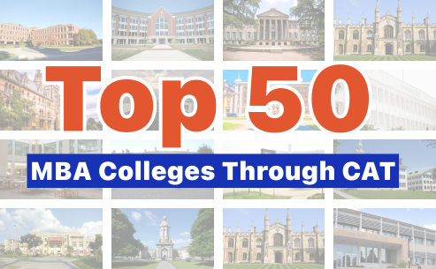Top 50 MBA Colleges Through CAT 2025